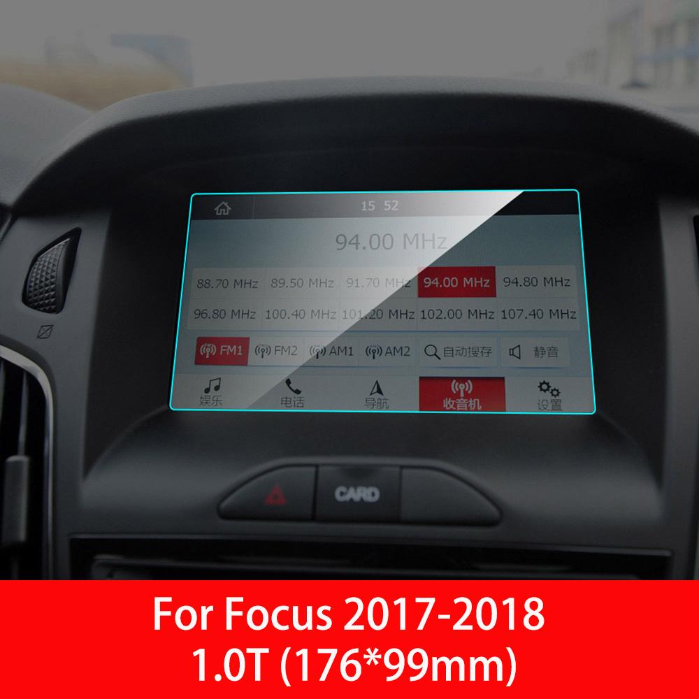 

Автомобільна GPS-навігація Захисна плівка-скло для екрану від подряпин Стиль Аксесуари для інтер єру автомобіля Для Ford Focus MK3 MK4 For Focus 1.0T 17-18