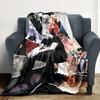 1Pc Eminem'S Urban Style Blanket For Couch Bed Plush Cozy Fuzzy Blanket Super Soft Warm Blankets For Fall And Winter 091895