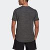 Adidas Set in Sleeve T Shirt Men's Metallic Black (Unisex) T-Shirts GM2074