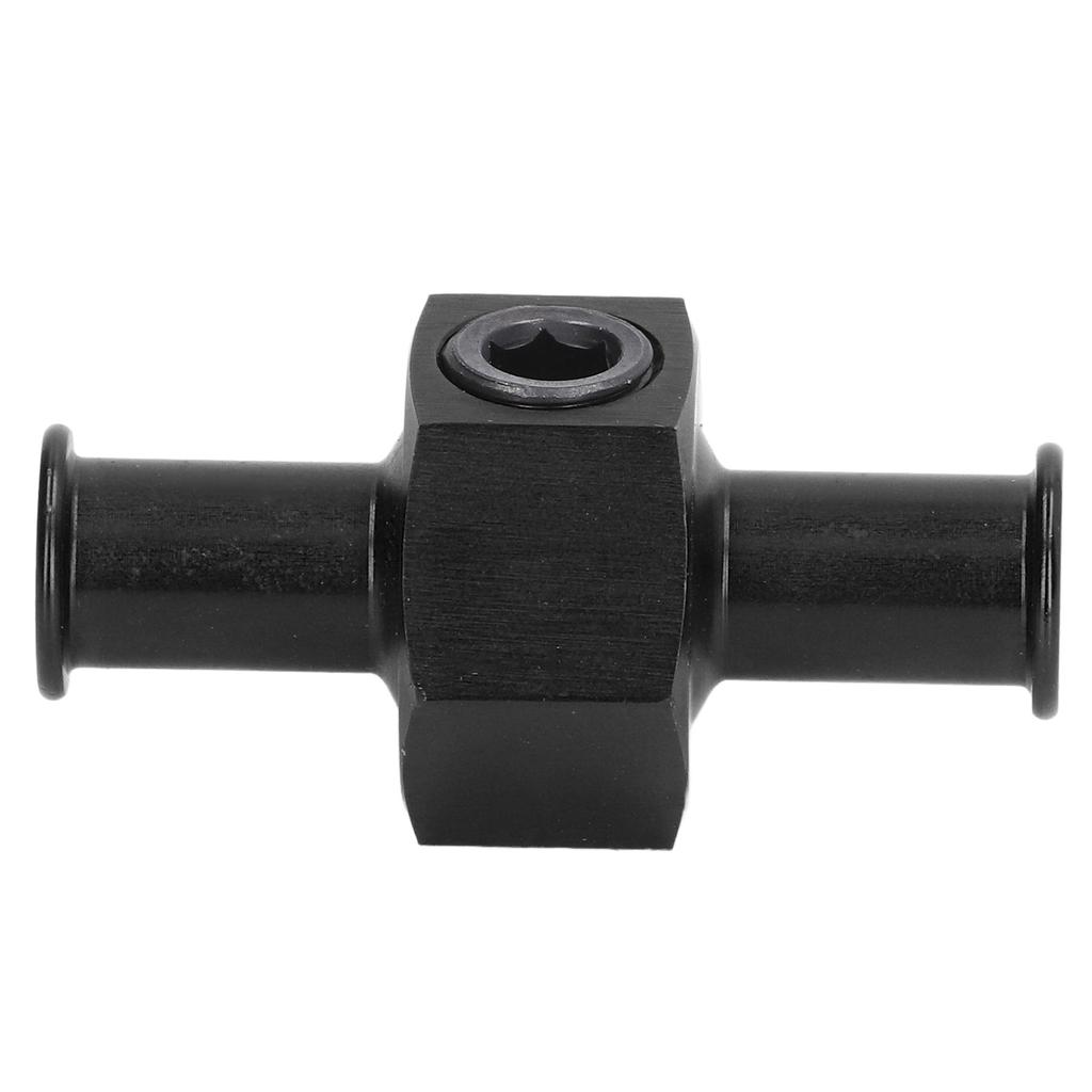 Fuel Pressure Gauge Adapter T Shape 3Celsius8in Hose Port 1Celsius8in NPT Fitting Auto Parts