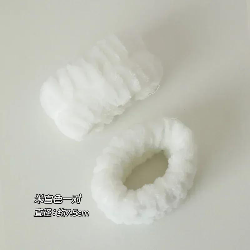 2pcs Face Wash Hand Wrist Strap Reusable Sweat Band Microfiber Towel Band Flexible Absorbent Wrist Strap Face Wash Comfortable