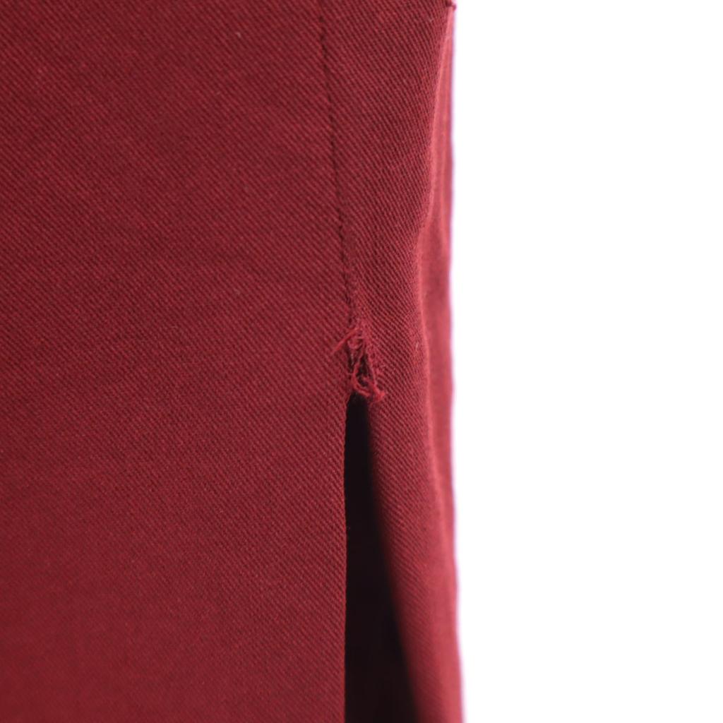 Max Mara Made In Italy Skirt Suit Setup 42 Bordeaux Series Women Used