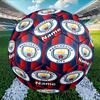 Custom Name Personalized Manchester City FC-A Print Size 5 Soccer Ball Training & Match Football, for Team, Kicking, Gift for Football Enthusiasts
