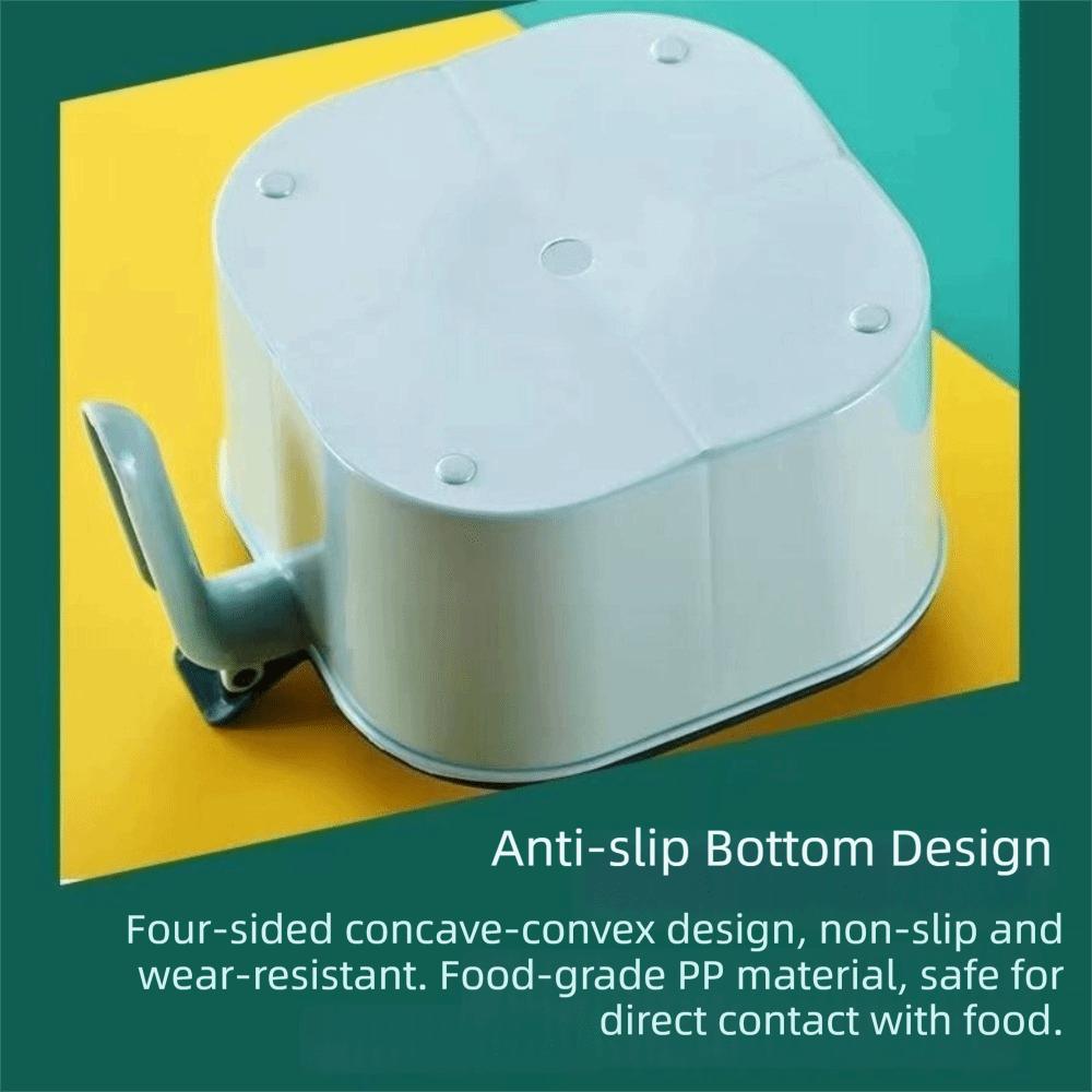 Leak-proof Multi Compartment Spice Box Push-type Seasoning Storage Box Condiment Container  Picnic