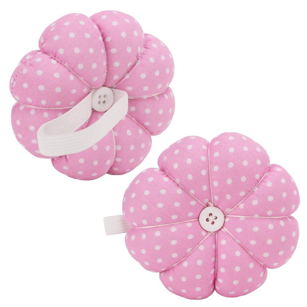 Convenient Design Wrist Pin Cushion Adjustable Strap Hands Free Pincushion For Quilting
