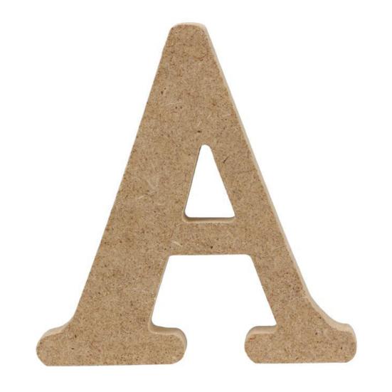 4 Inch Wooden Letters Large Alphabet Letters Sign for DIY Painting Art Crafts Wedding Home Wall Decor A