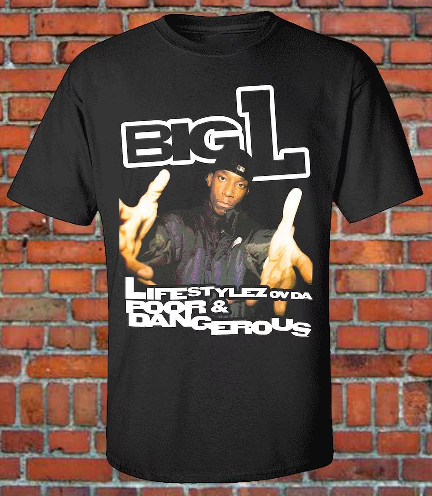 

BIG-L Rap Hip Hop Rapper 90s Retro Unisex Cotton T Shirt Unisex T-Shirt XXXL