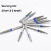 Dental Drills Fg Dia 1.6Mm 5Pcs/Pack High Speed Handpiece Diamond Bur All Series Teeth Whitening Dentistry Materials Supply