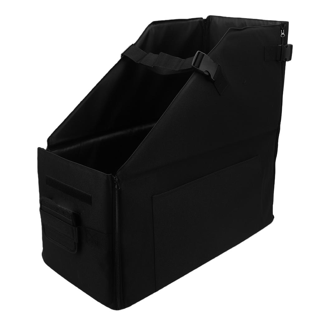 Storage Box Fit for Brompton 14 to 16 Inch Folding Bike Foldable Car Trunk Folding Bike Organizer with Cover for