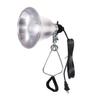 Reptile Heat Lamp Bulb Clamp Light 300W with Aluminum Reflector US Plug Versatile Table Lamp Terrarium Heat Lamp Indoor Grow Light
