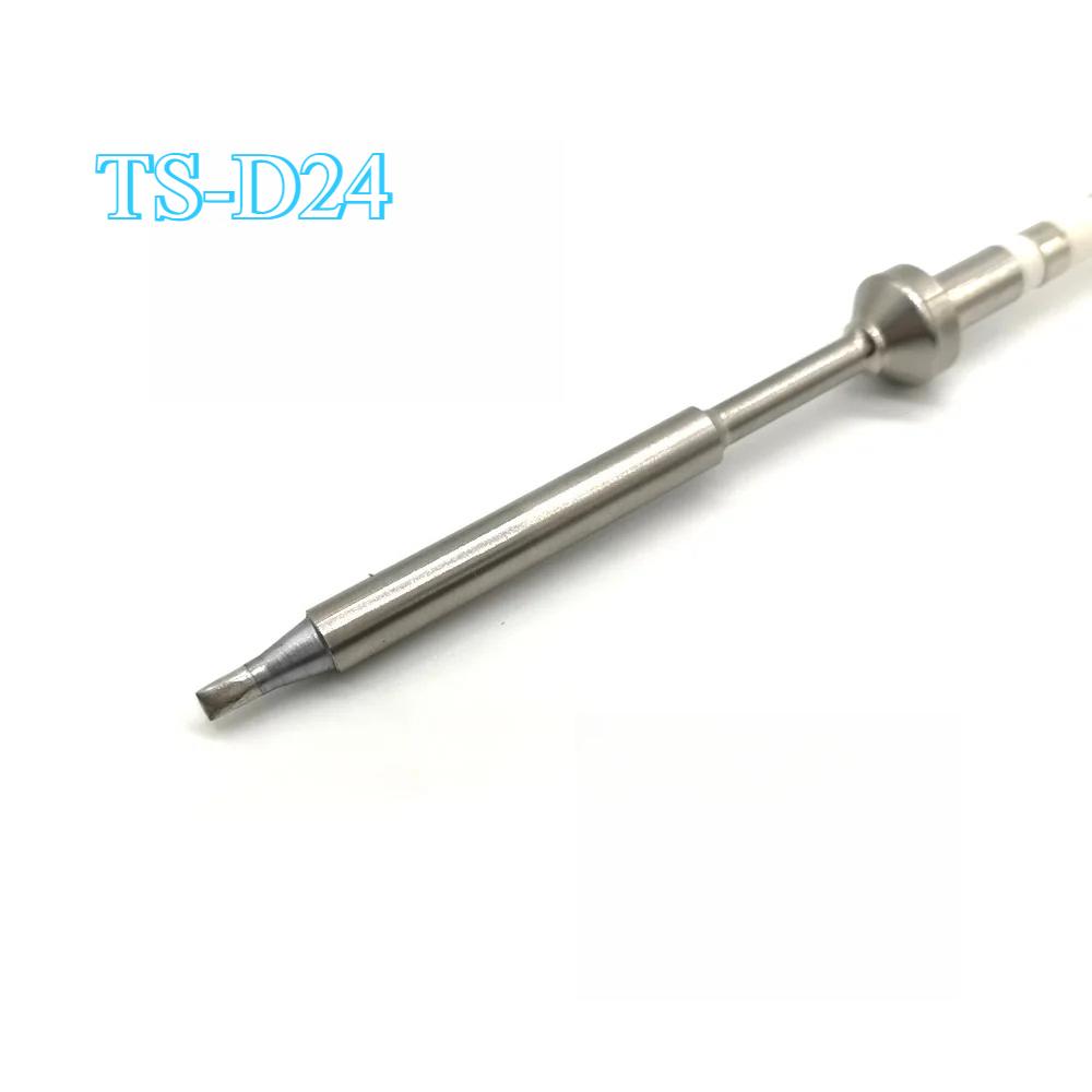 TS100/TS101/T85 Soldering Iron Tips Set: K/KU/I/D24/ILS/B2/BC2/BC3/C4/C1/JL02 Models for Pinecil, Fast Heating & Easy Install