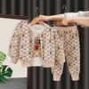 Children's Outerwear Set for Boys and Girls, Ages 1-4: Thin Style for Autumn, Spring, and Summer