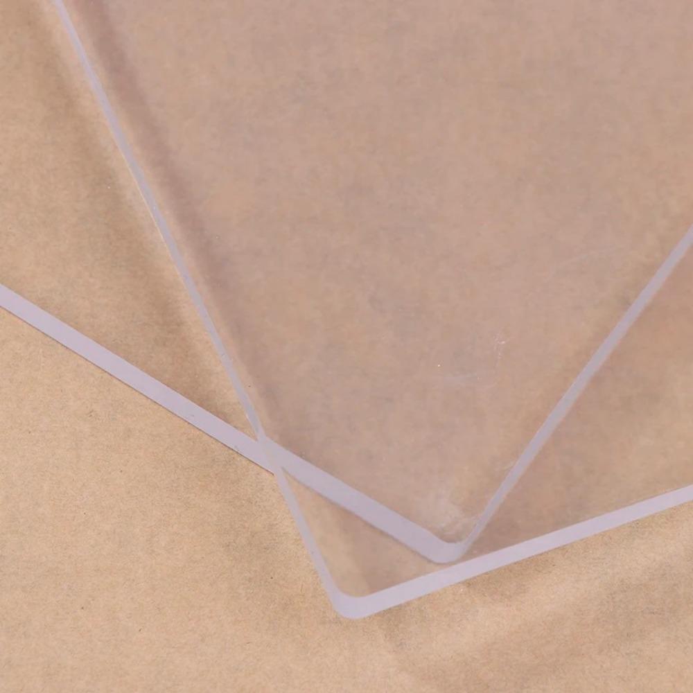 Neue Transparente Gel-Druckplatte Wiederverwendbare Silikon-Gelplatte Gel-Presse Monodruck Gel-Kunst Klare Platte Für Kartenherstellung