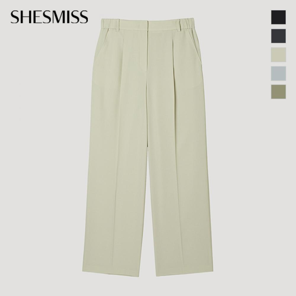 [She S miSS] Back Banding One Tuck Wide Setup pantS SwSSlp22050