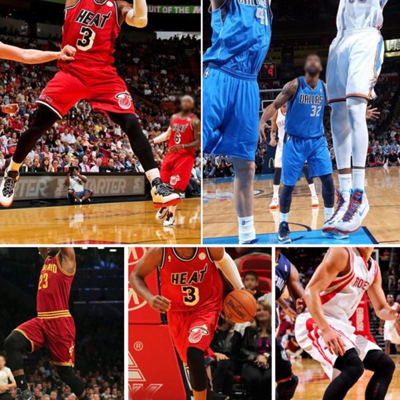 Knee Pads Compression Long Leg Sleeve Protector Gear Breathable Crashproof Antislip Basketball