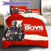 The Boys Muster Bettwäsche Heimdekoration Geburtstagsgeschenk (1 Bettbezug + 2 Kissenbezüge, ohne Füllung)
