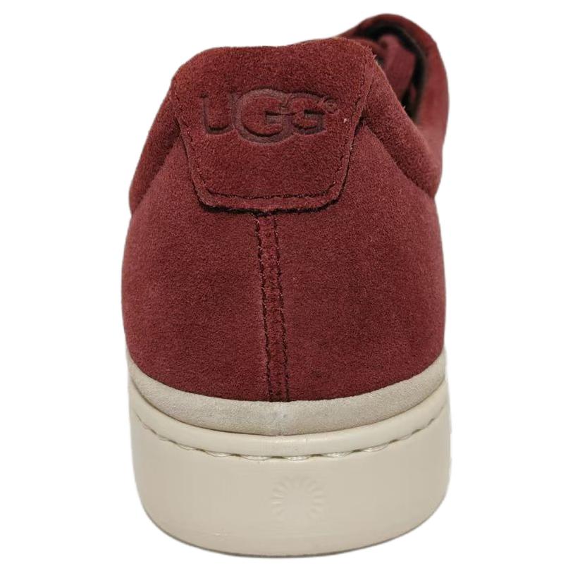 UGG Cali Cow Split Leather Low top Skateboard Shoes Men's Dark Red 1020133-PNR