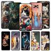 Phone Case for Xiaomi Poco F7 F6 F5 F4 F3 X7 X6 X5 X4 X3 NFC M4 C51 C55 GT 5G Soft TPU Cover Capas Animal Cat Tattoo Fundas Bags