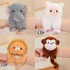 Tiger Animal Panda Rabbit Plush Hand Clap Ring Bracelet Doll Decoration 23cm