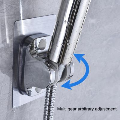 Shower Bracket Wall Mounted Self-Adhesive Stainless Steel Suction Cup Shower Head Holder Bathroom Accessories