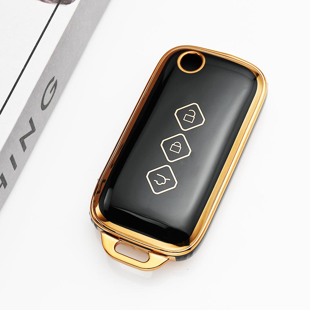 Tpu Flip Remote Car Key Case For Baojun 510 730 360 560 Rs-5 530 630 Wuling Hongguang S Chevrolet Aveo Trax Groove Captiva
