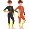 PULIAN Kids Thermal One-Piece Long Sleeve Wetsuit