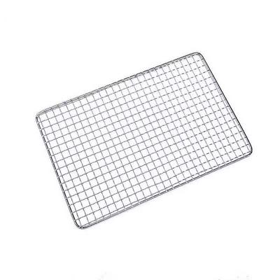 Zhi Shi Rectangular Stainless Steel BBQ Grill Net