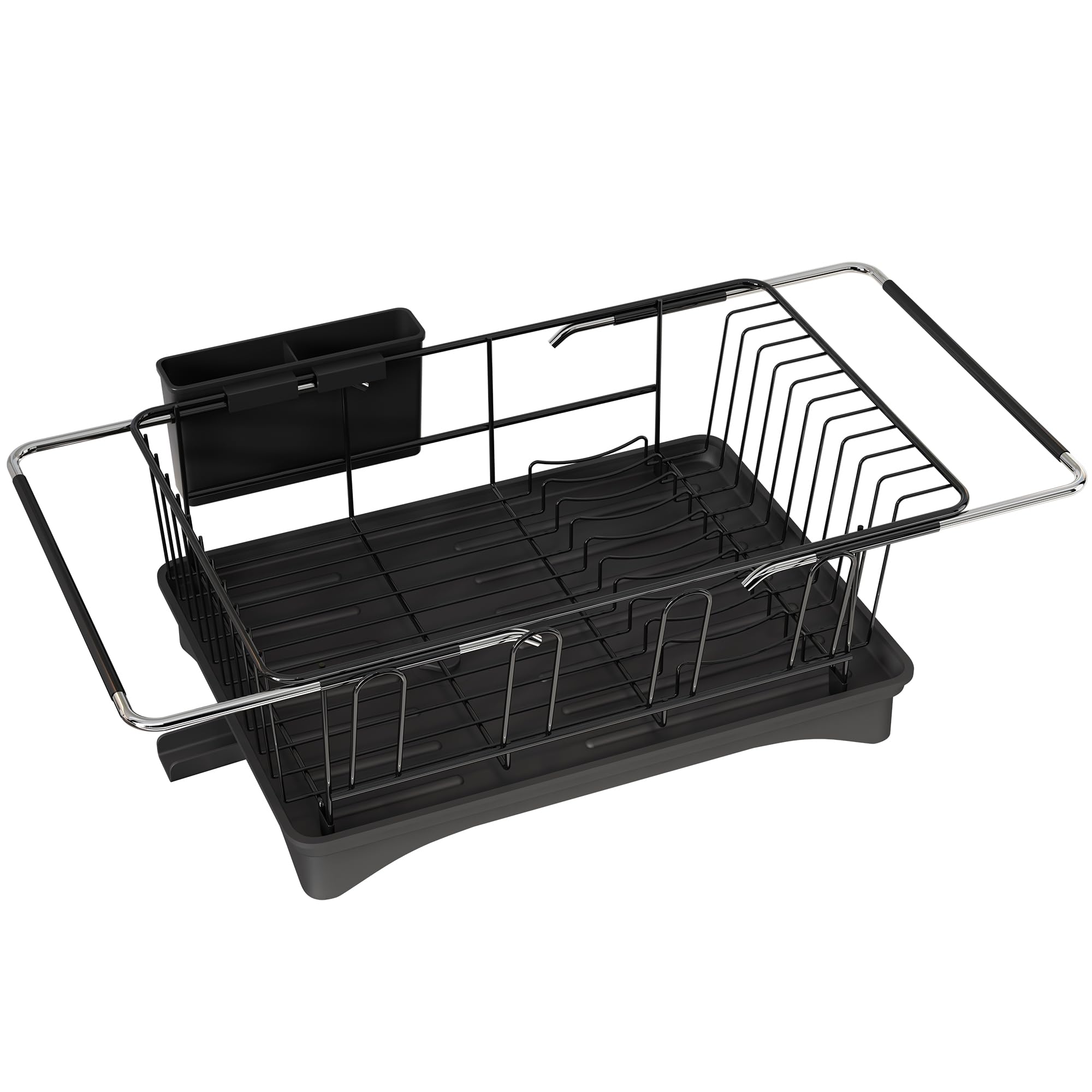 

MAJALiS Dish Over the Dish Dish Knife Chopstick Automatic Air Easy to 1 Length x Width x Height 15CM Drainer, Sink, Rack, Drainer, Kitchen, Stand, чёрный