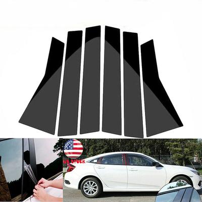 Okenné stĺpiky automobilových dverí BC stĺpiky Obloženie dverí pre Honda Civic Sedan 2016 2017 2018 2019 2020 2021-2023 Dekoratívne doplnky