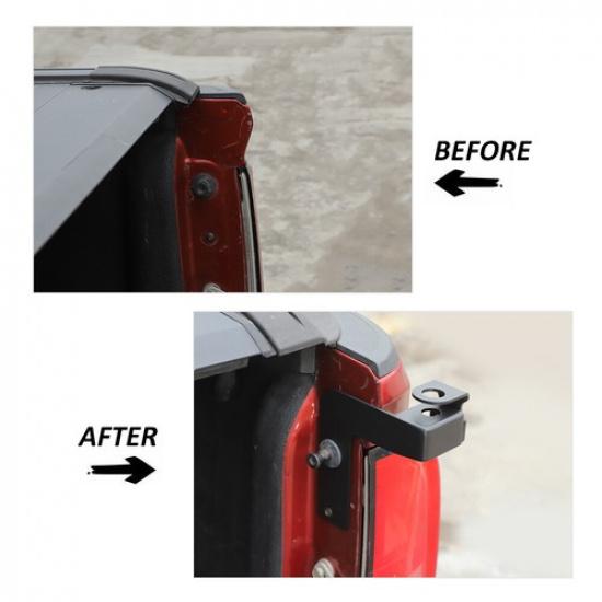 Right Rear Tailgate Antenna Mount Holder Bracket Cover For Chevy Colorado 2014+