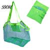 Travel Essentials Bag Beach Storage Bag, Lightweight Foldable Mesh Breathable Portable Tote Easy Carry Tote, for Outdoor Parties