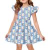 Girls' Summer Princess Dress - A-Line T-Shirt Dress Easter Day