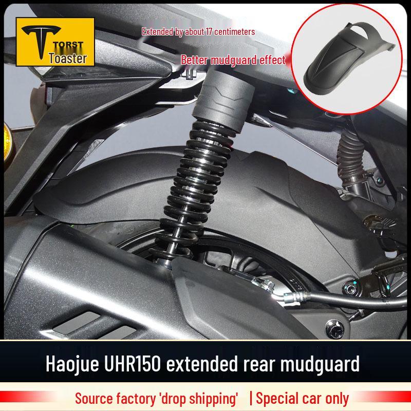 Haojue UHR150 Motorrad Hinterradkotflügelverlängerung - Wasserdicht, Schlammschutz, Modifiziertes Zubehör für HJ150T-28