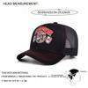 Neue Baseballmütze Stetson Wolfskopf Poker Trucker-Mütze Street Hip-Hop-Mütze Tägliche Freizeitkleidung Sonnenschutz Netzmütze Unisex
