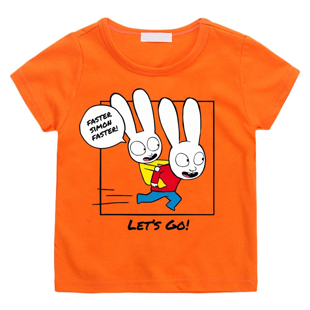 Let's Go Kids Children's Cartoon 2026 T-shirts Cartoon Print Manga Cotton Tshirt Aesthetic Cartoon Boys/girls T Shirt