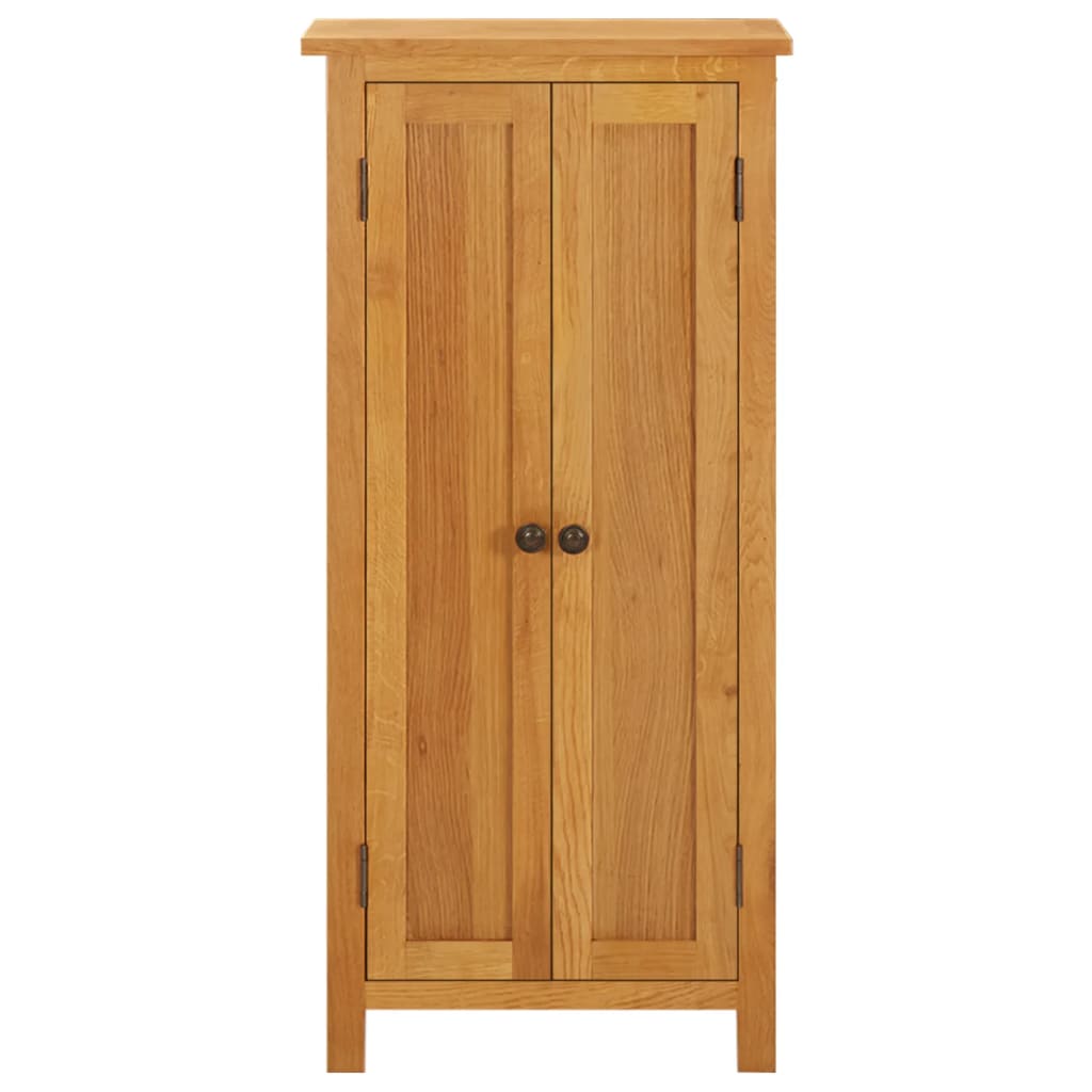 Storage Cabinet 50x22x110 cm Solid Oak
