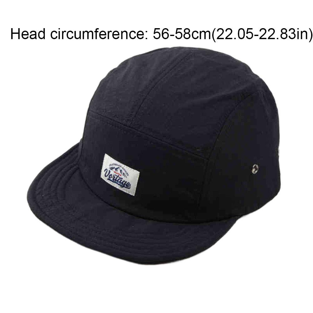 Adjustable Short Brim Baseball Cap Japanese Snapback Cap Fashion Women Sun Hat  Men/women