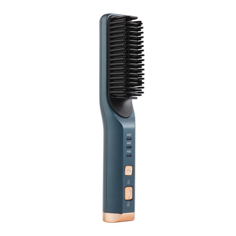 Mini Hair Straightener Brush Comb Customized Hair Styling Tools Hair Brush Straightener Comb Hairstyle Brush