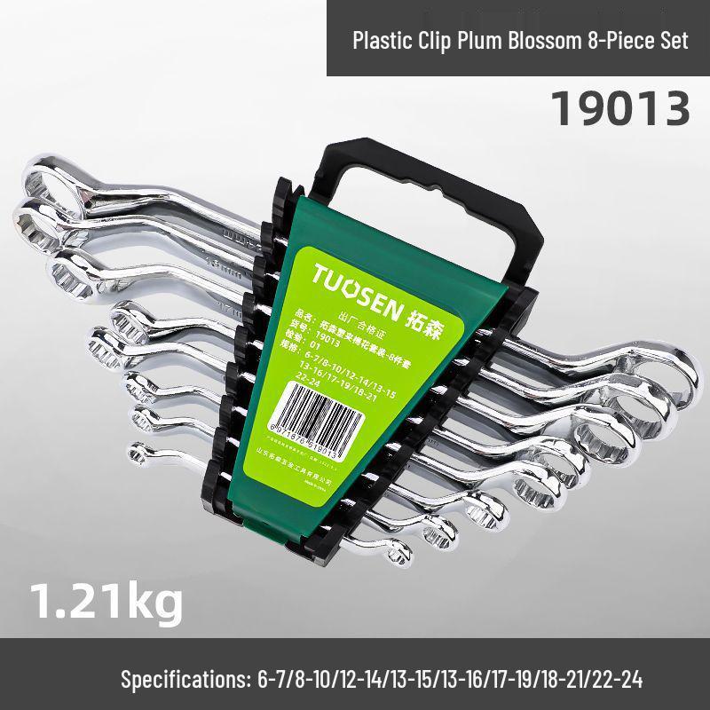 Set chei combinate cu capăt deschis și capăt inelar cu cap dublu - Set scule de reparații cu finisaj oglindă