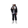 Jordan Casual Sports Suit Fashion Soft Versatile Kids Suit Black IB9308-010
