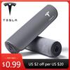 Autoaufkleber Tesla Autowäsche Mikrofaserhandtuch Autoemblem Reinigungs-Trockentuch Tuch Auot für Tesla Model 3 S Y X 2021 2022 2023 C