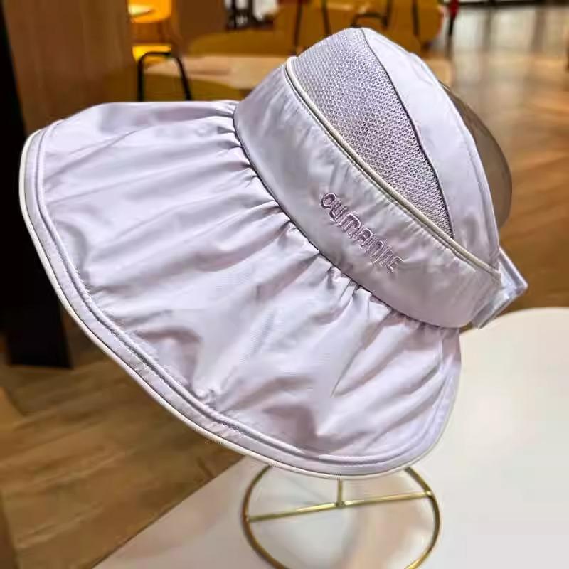 Sun Stylish Commuting Hat Women With Wide Brim Lightweight Sunshade Breathable
