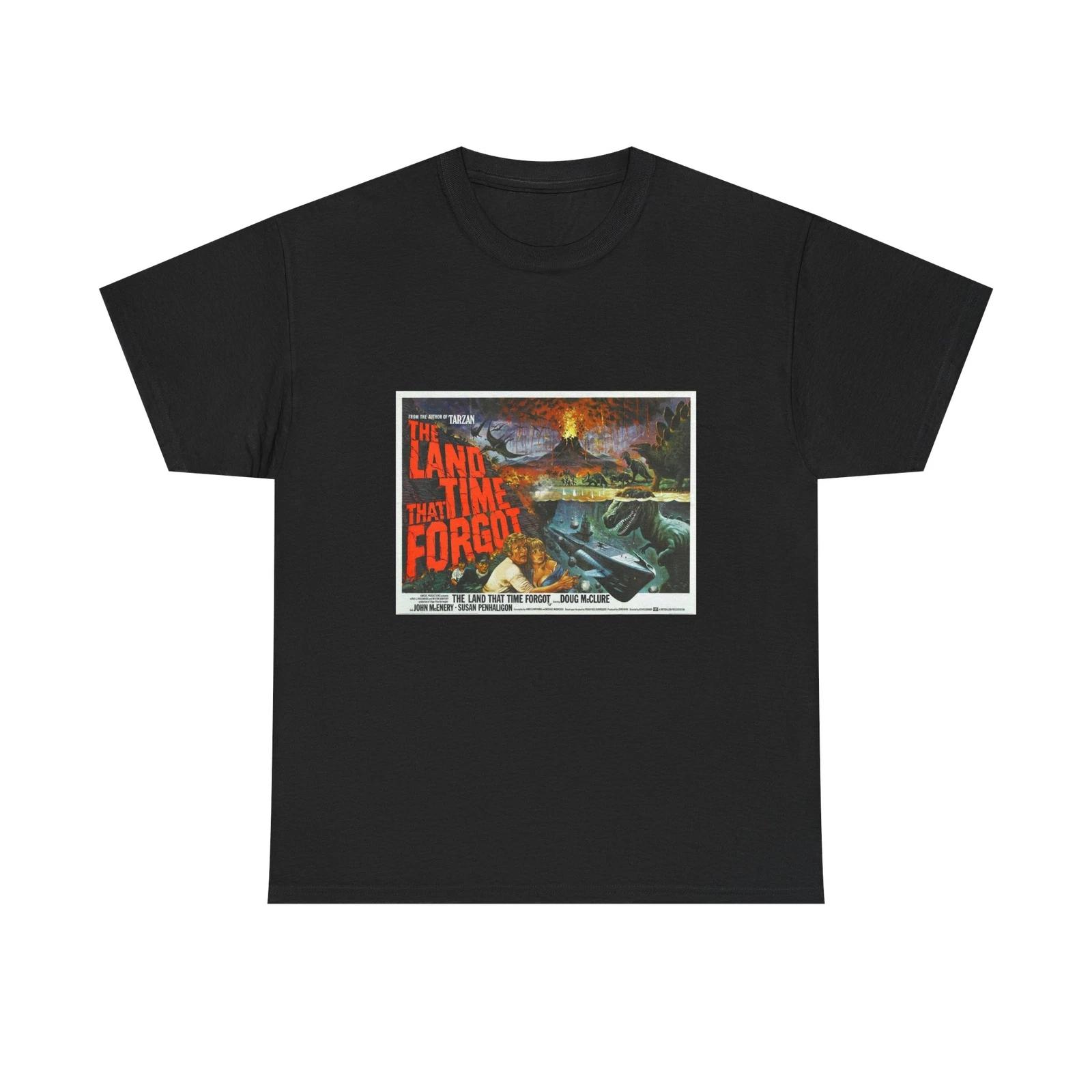 The Land That Time Forgot (1974) Retro Sci-fi Film Movie Poster Unisex kids boys kids boys kids boys kids boys kids boys T-shirt 130