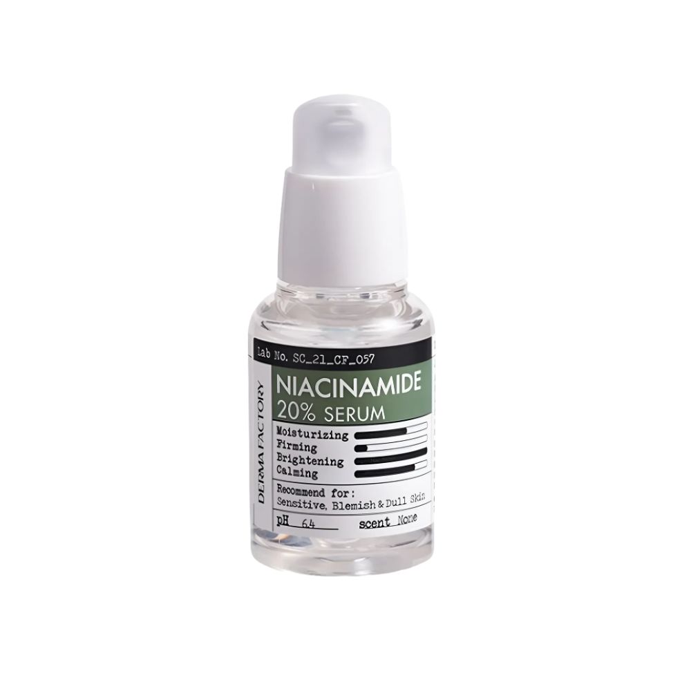 Derma Factory Niacinamide 20% Serum Dark Spot Correcting & Pore Care 30ml