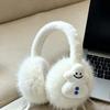 Little Snowman Ear Cover Plush Fur Ear Warmers Fashion Winter Earmuffs  Outdoor