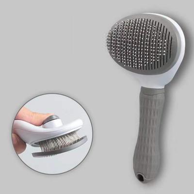 Petgreen Hypoallergenic One-touch Hair Removal Dog and Cat Brush Comb, Korean Pet Shampoo