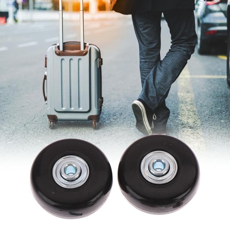 Luggage Spare Wheels Smooth Operation Quick Setups Reliable Suitcases Wheel Part Set Perfect for Various Suitcases Brand