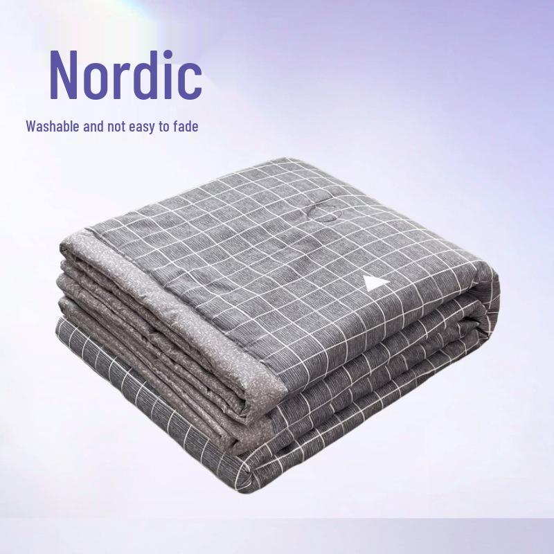 2025 Sommer Maschinenwaschbare Klimabaumwollsteppdecke - Einzel- & Doppelgrößen verfügbar