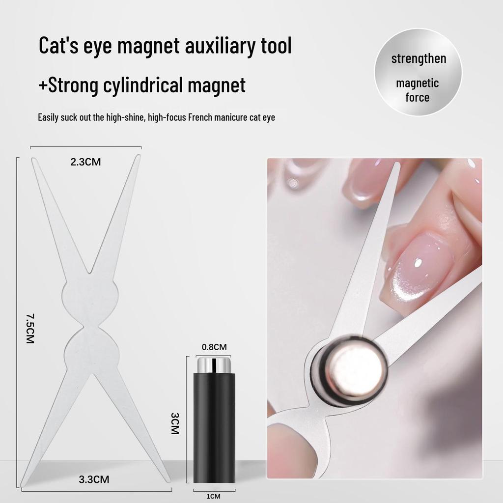 Super starkes magnetisches Nagelkunstwerkzeug für Katzenaugen-Gel-Polish-Muster