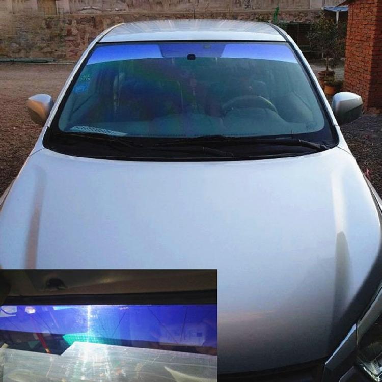Automotive Sunshade Window Film with Two   Color Designs Gradient Car Window Film Decorative for Privacy &  Protections